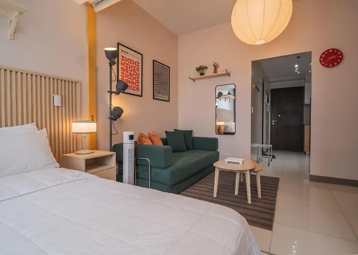 Apartment New! Modern & Cozy Space In Uptown Bgc Near Mall Backhome2 *