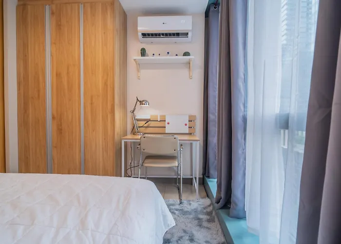 New! Modern & Cozy Space In Uptown Bgc Near Mall Backhome2 Apartment *